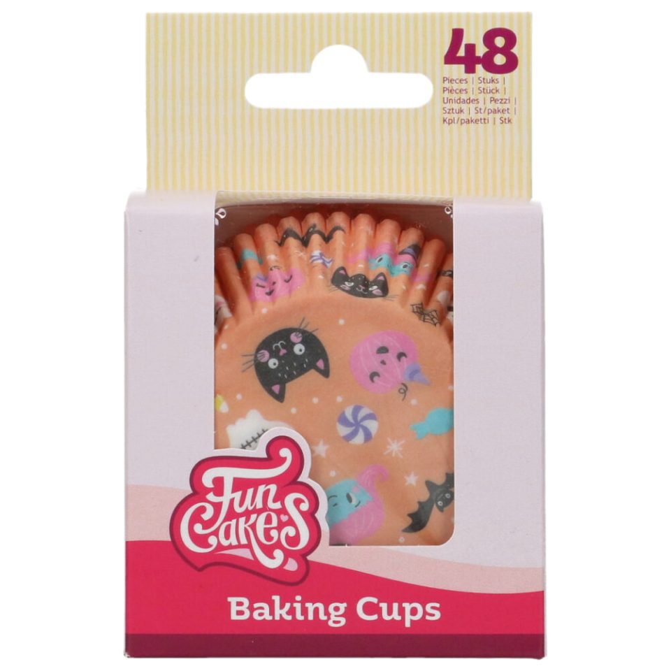 FunCakes cupcakevormpjes Sweet Monsters 48 stuks