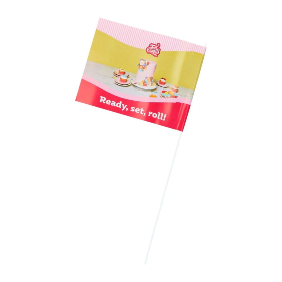 FunCakes Flags Fondant 50 stuks