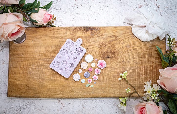 Karen Davies siliconen mal Miniature Flowers