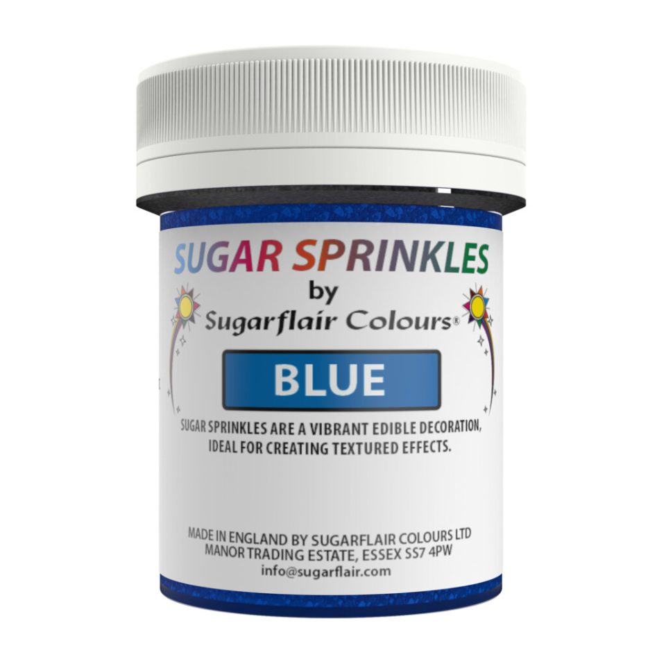 Sugarflair Sugar Sprinkles Blue 40 g