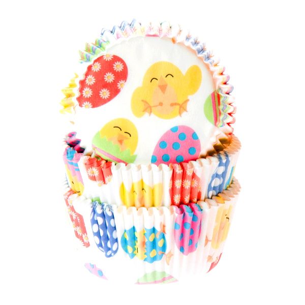 House of Marie cupcakevormpjes Easter Chick 48 stuks