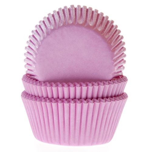 House of Marie cupcakevormpjes Light Pink 48 stuks