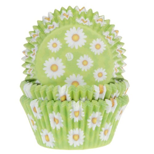 House of Marie cupcakevormpjes Daisy 48 stuks