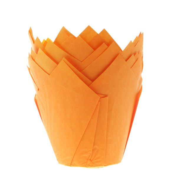 House of Marie Tulip cupcakevormpjes Orange 36 stuks