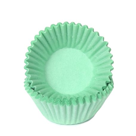 House of Marie Petit Four cupcakevormpjes Pastel Mint 100 stuks