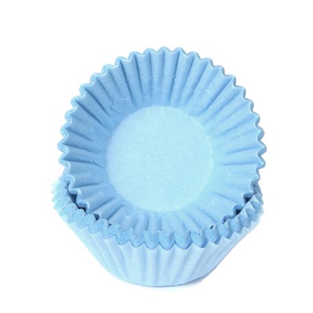 House of Marie Petit Four cupcakevormpjes Pastel Blue 100 stuks