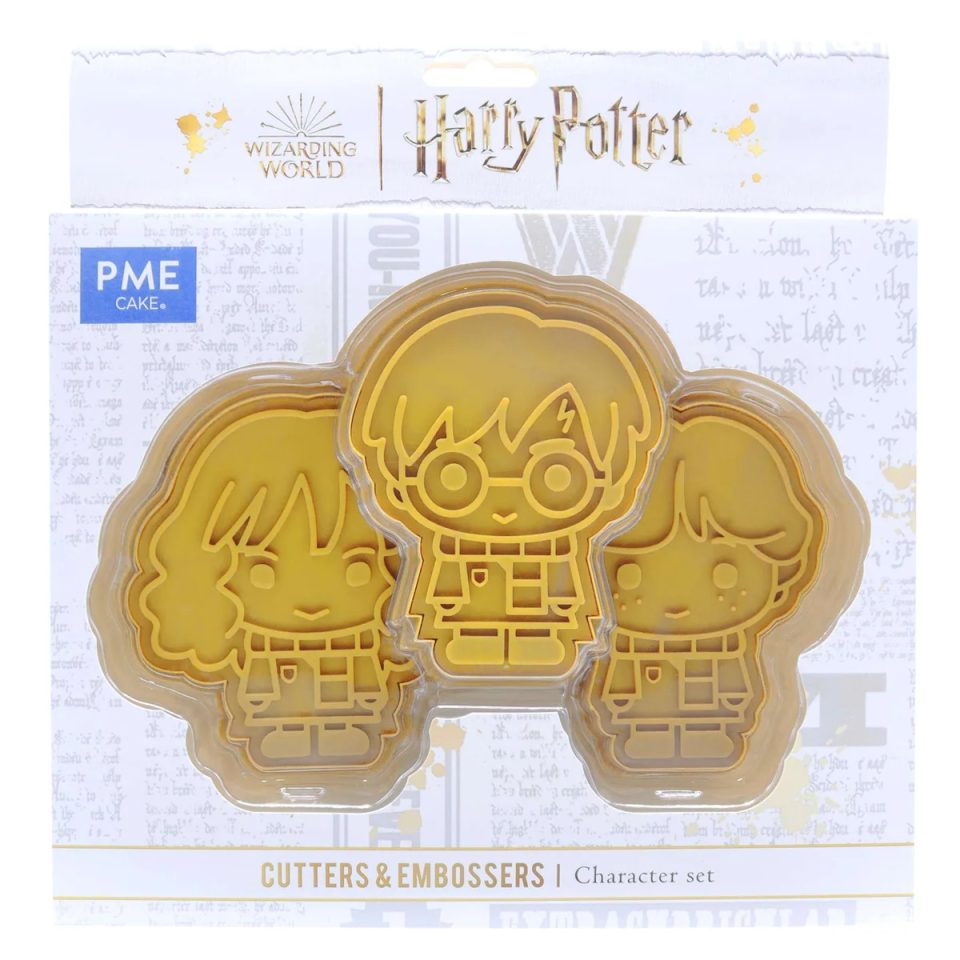 PME uitsteker and Embosser Harry Potter Characters 6 stuks