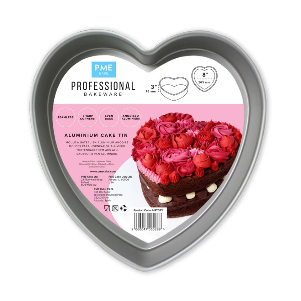 PME Deep Heart bakvorm 20x7,5 cm