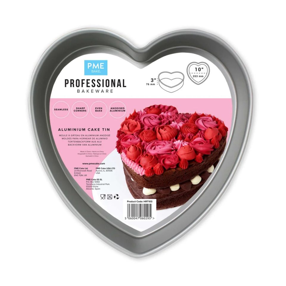 PME Deep Heart bakvorm 25x7,5 cm