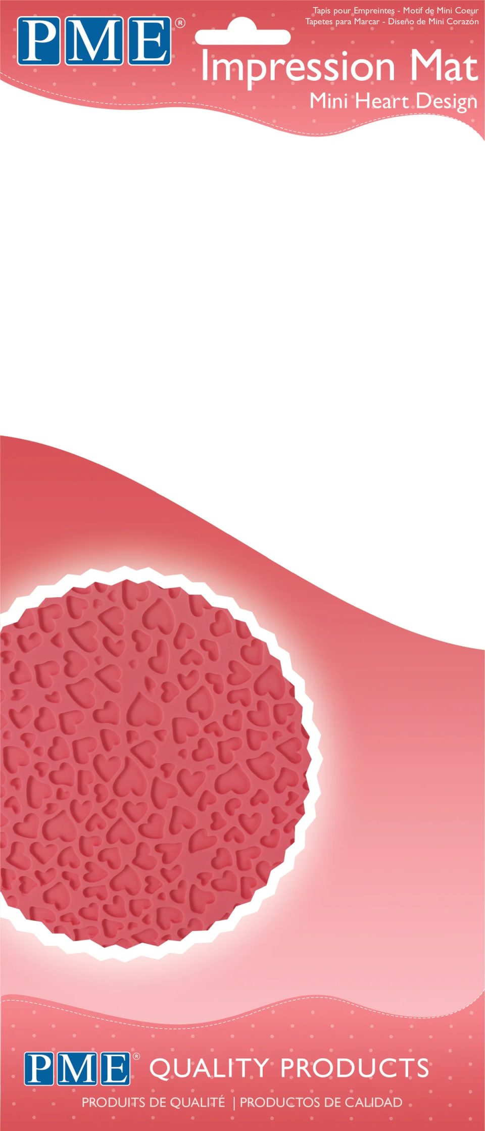 PME Impression Mat Mini Heart