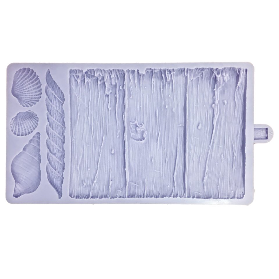 Karen Davies siliconen mal Rustic Driftwood by Alice
