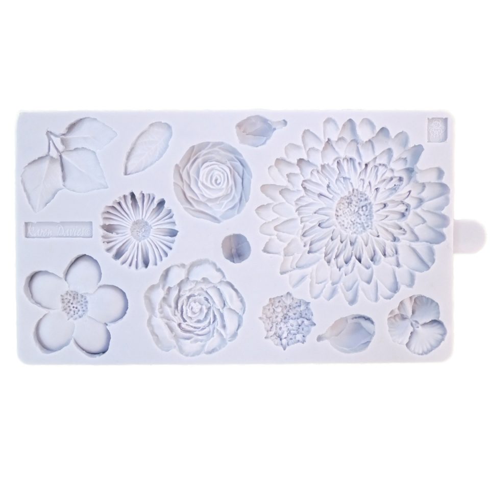Karen Davies siliconen mal Buttercream Flowers