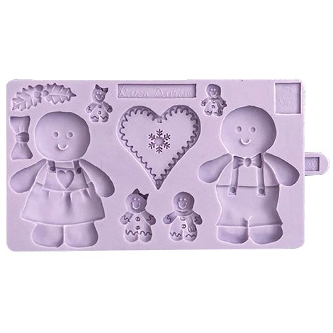 Karen Davies siliconen mal Gingerbread Cookie