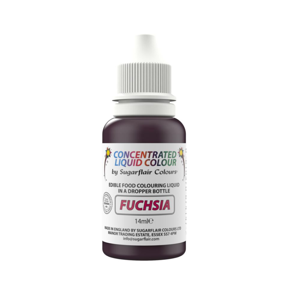 Sugarflair Edible Droplet Paint Fuchsia 14 ml