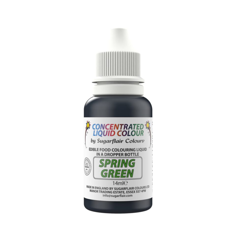 Sugarflair Edible Droplet Paint Spring Green 14 ml