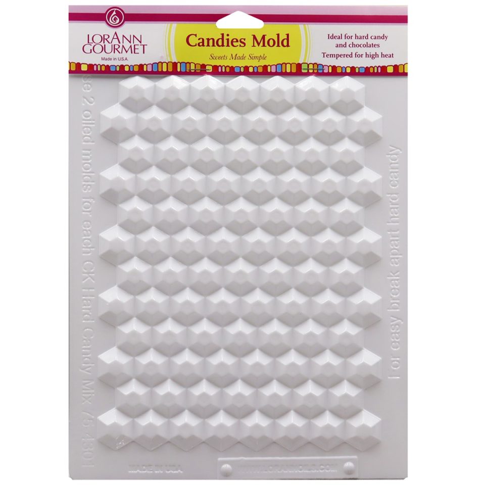 LorAnn chocolademal Hexagon shape 20x25 cm