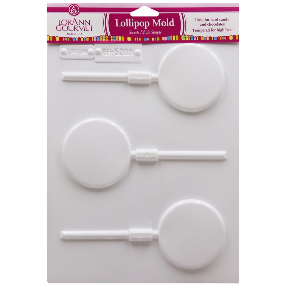 LorAnn Round Lollipop Sheet mal groot