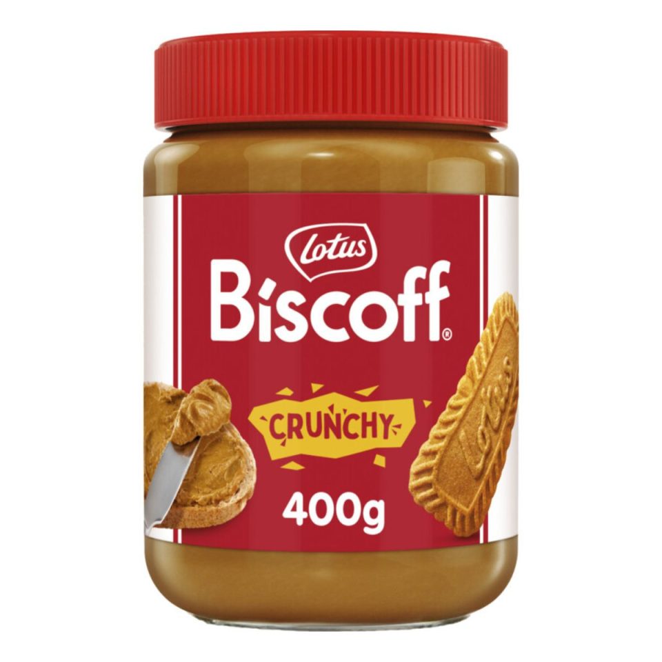 Lotus Biscoff Speculoos Paste Crunchy 400 g