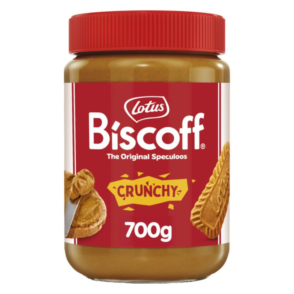 Lotus Biscoff Speculoos Paste Crunchy 700 g