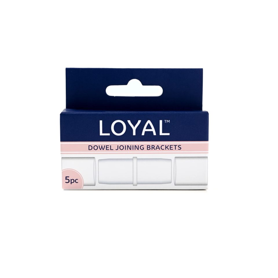 LOYAL Dowel Joining Brackets set van 5