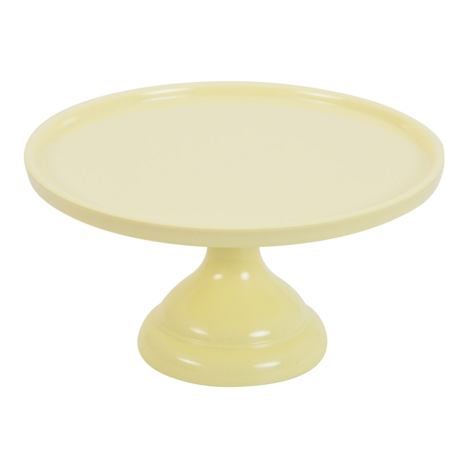 A Little Lovely Company taartstandaard Yellow klein