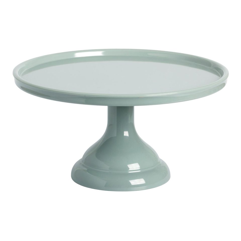 A Little Lovely Company taartstandaard Sage Green klein