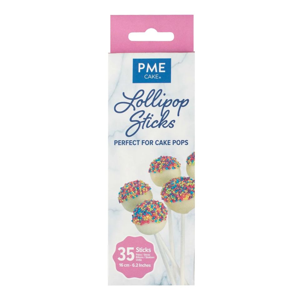 PME lollystokjes 16 cm 35 stuks