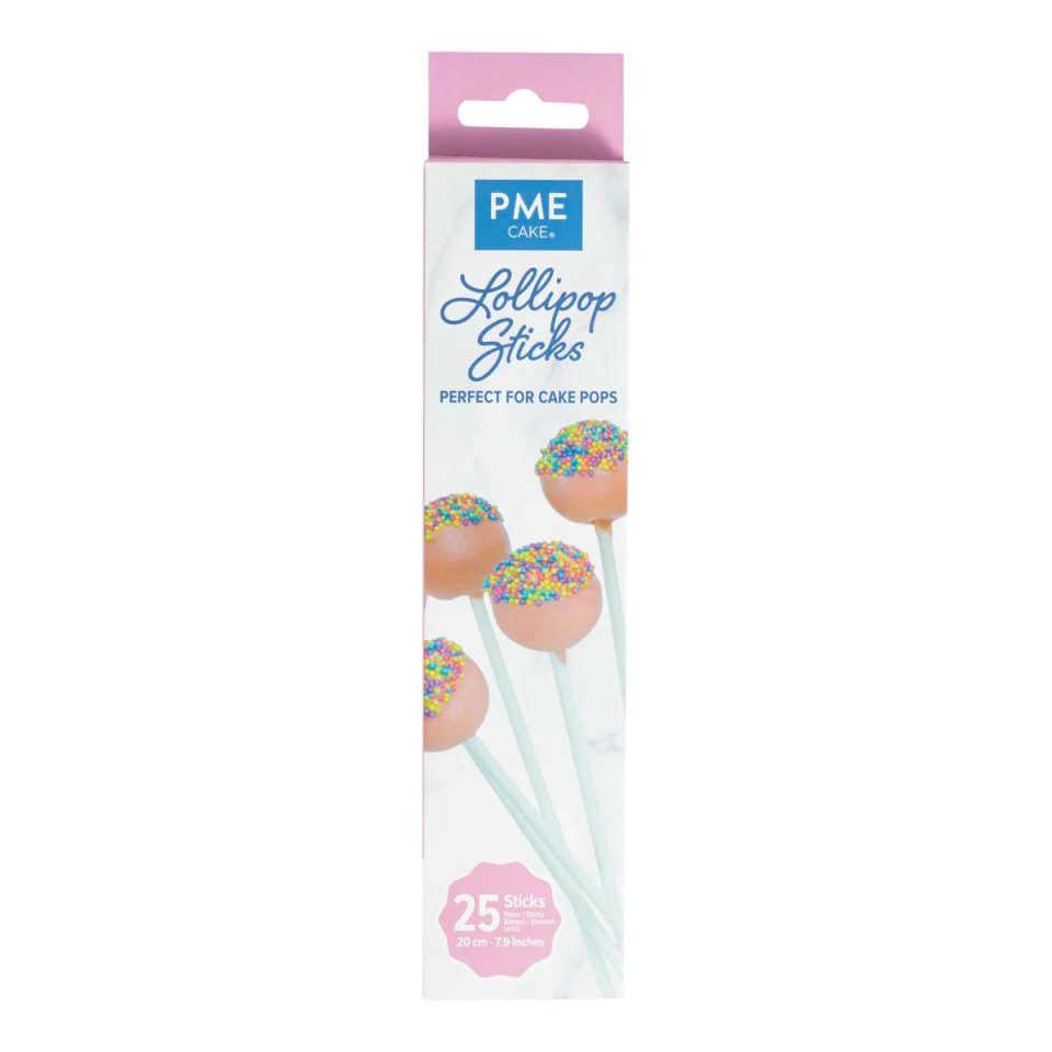 PME lollystokjes 20 cm 25 stuks