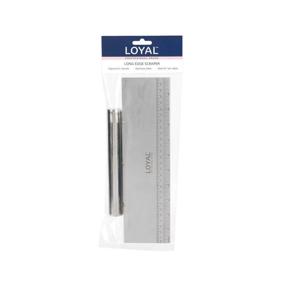LOYAL Long Edge Scraper met Handle 28x8 cm
