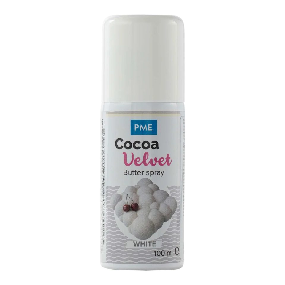 PME Cocoa Velvet Butter Spray White 100 ml