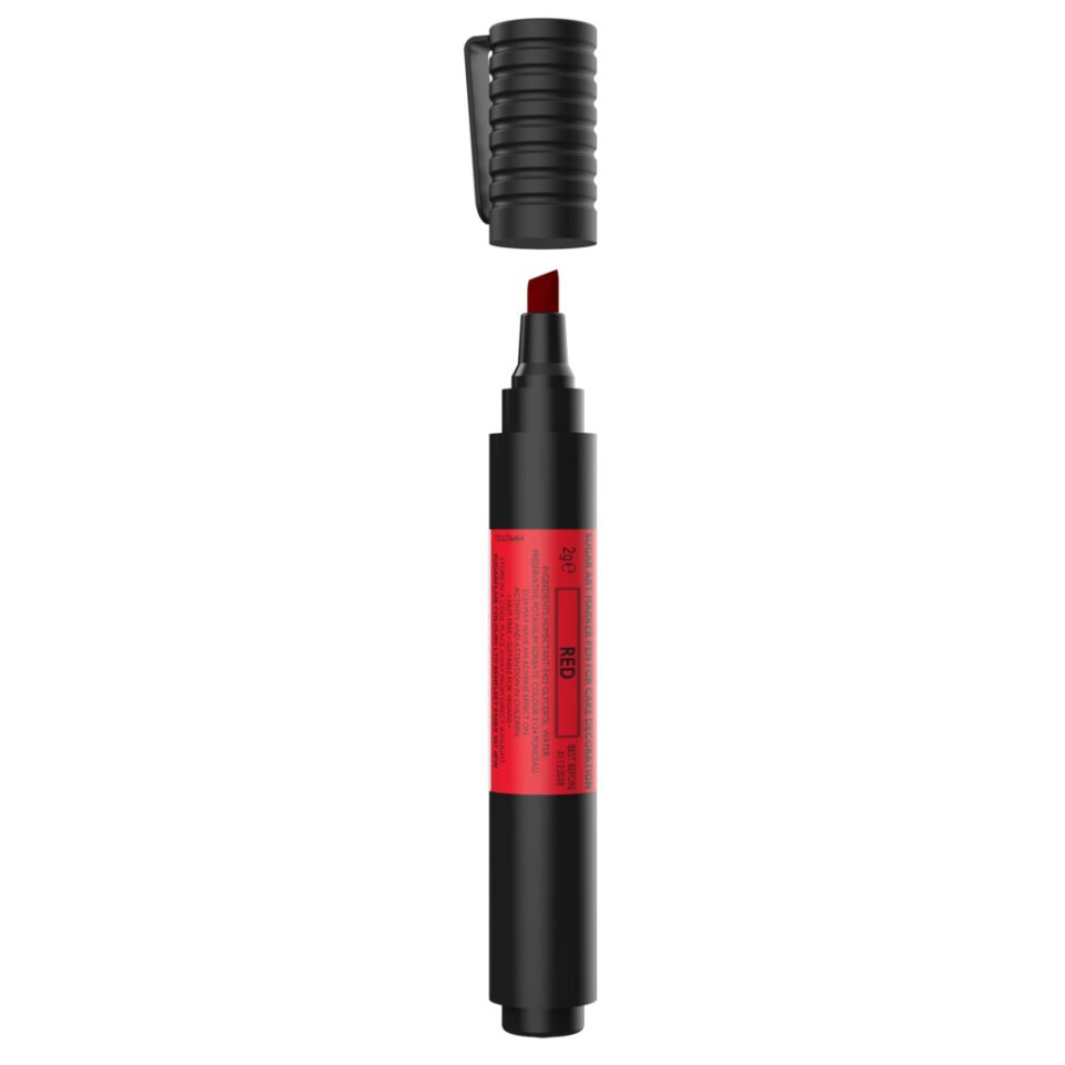 Sugarflair Edible Marker Pen Red