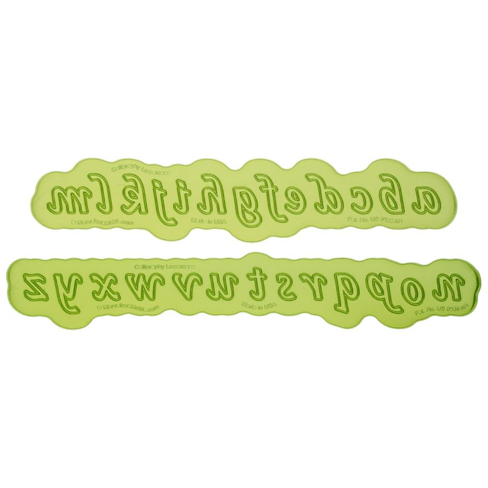 Marvelous Molds siliconen mal Calligraphy Lowercase Flexabet™