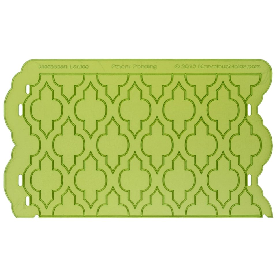 Marvelous Molds siliconen mal Moroccan Lattice siliconen Onlay®
