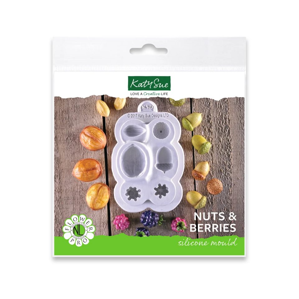 Katy Sue siliconen mal Nuts & Berries by Nicholas Lodge