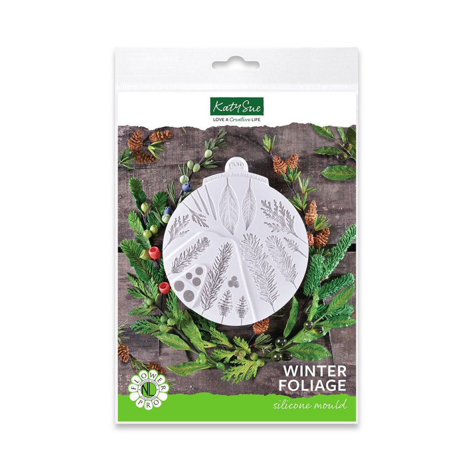 Katy Sue siliconen mal Winter Foliage