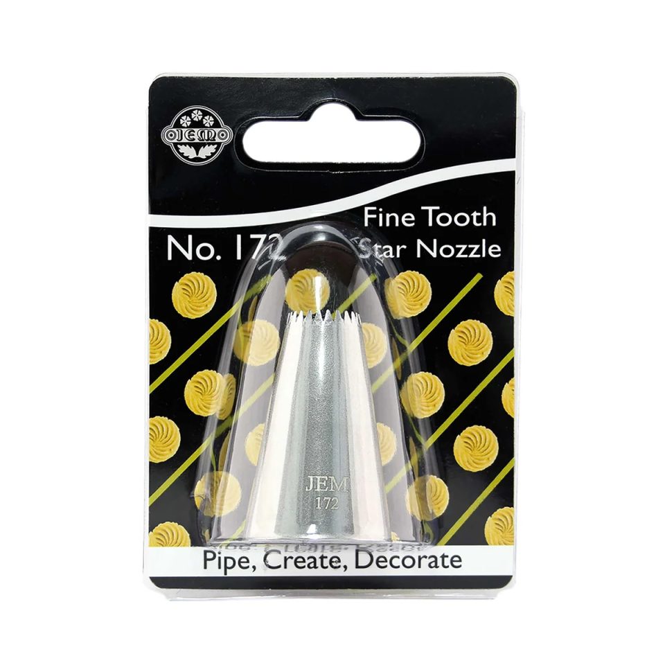 JEM spuitmondje Fine Tooth Open Star #172