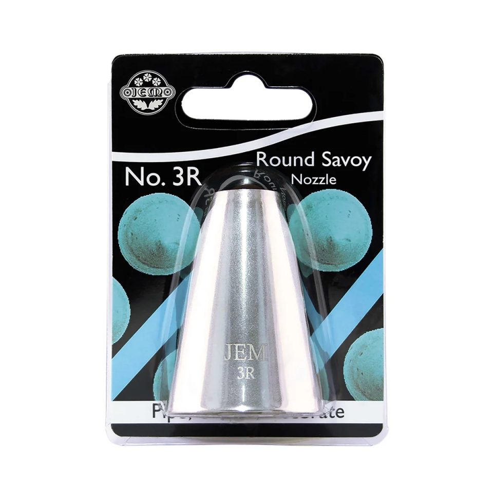 JEM spuitmondje Large Plain Round Savoy #3R
