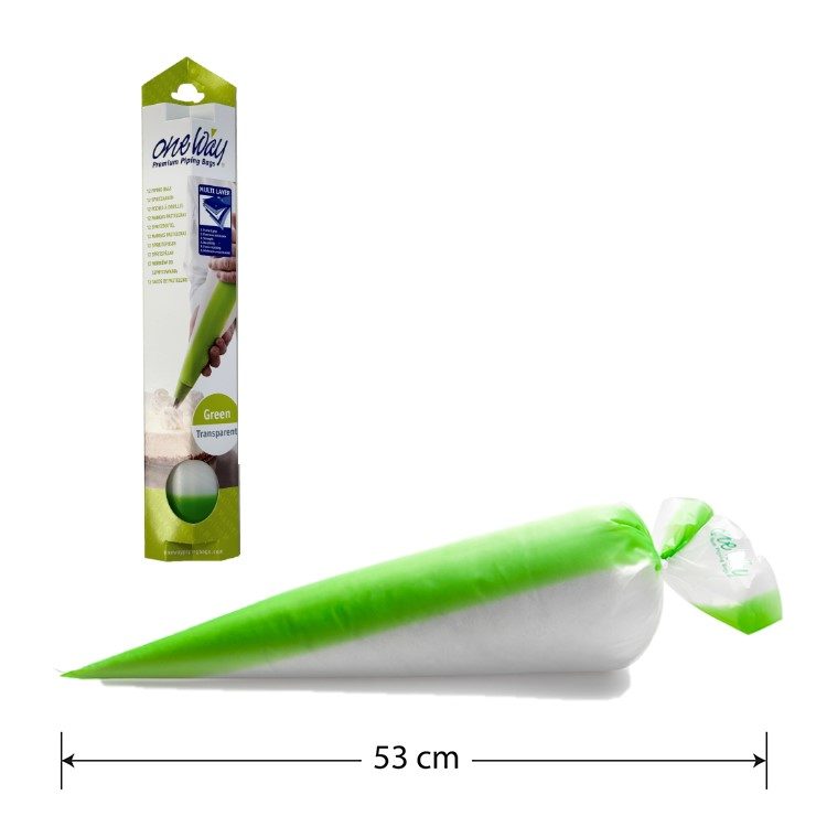 One Way Masterline spuitzak Green 53x28 cm 21 inch 12 stuks