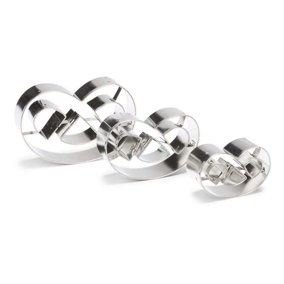 Patisse uitsteker Pretzel set van 3
