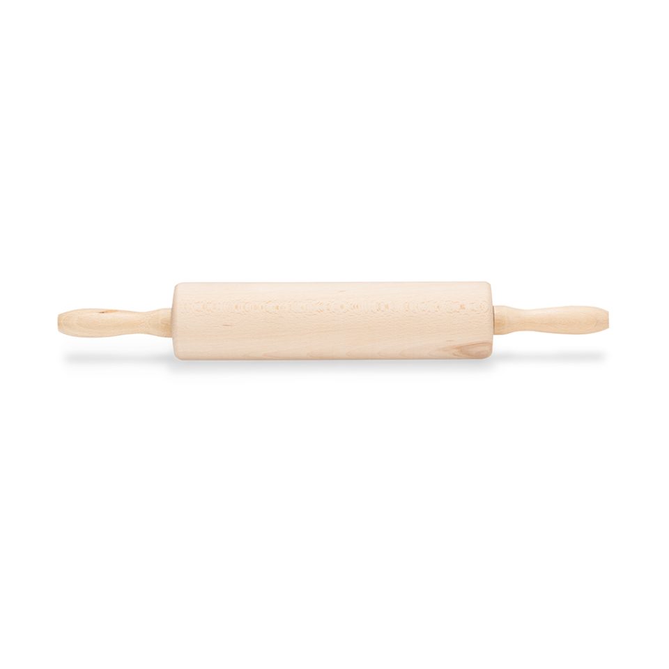 Patisse Wooden deegroller with Bearings 25 cm