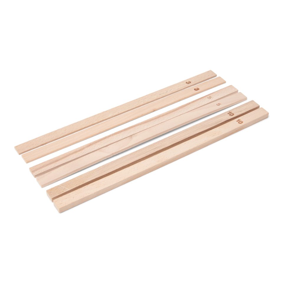Patisse Dough Spacer Sticks set van 6