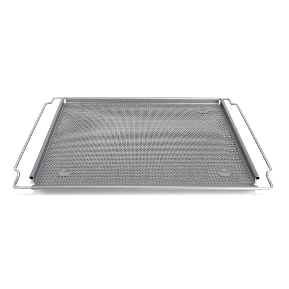 Patisse Silver-Top Adjustable Baking Plate Perforated 38x35 cm