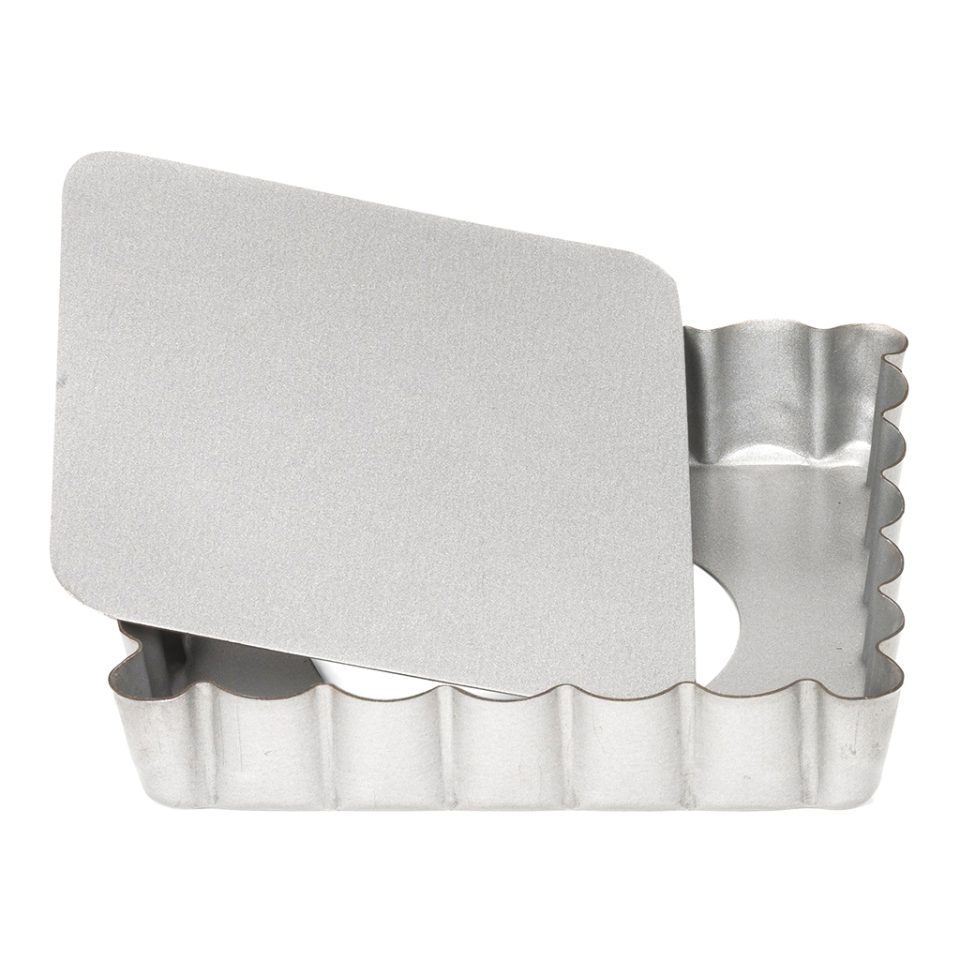 Patisse Mini Quiche Pan Square Loose Bottom 10 cm