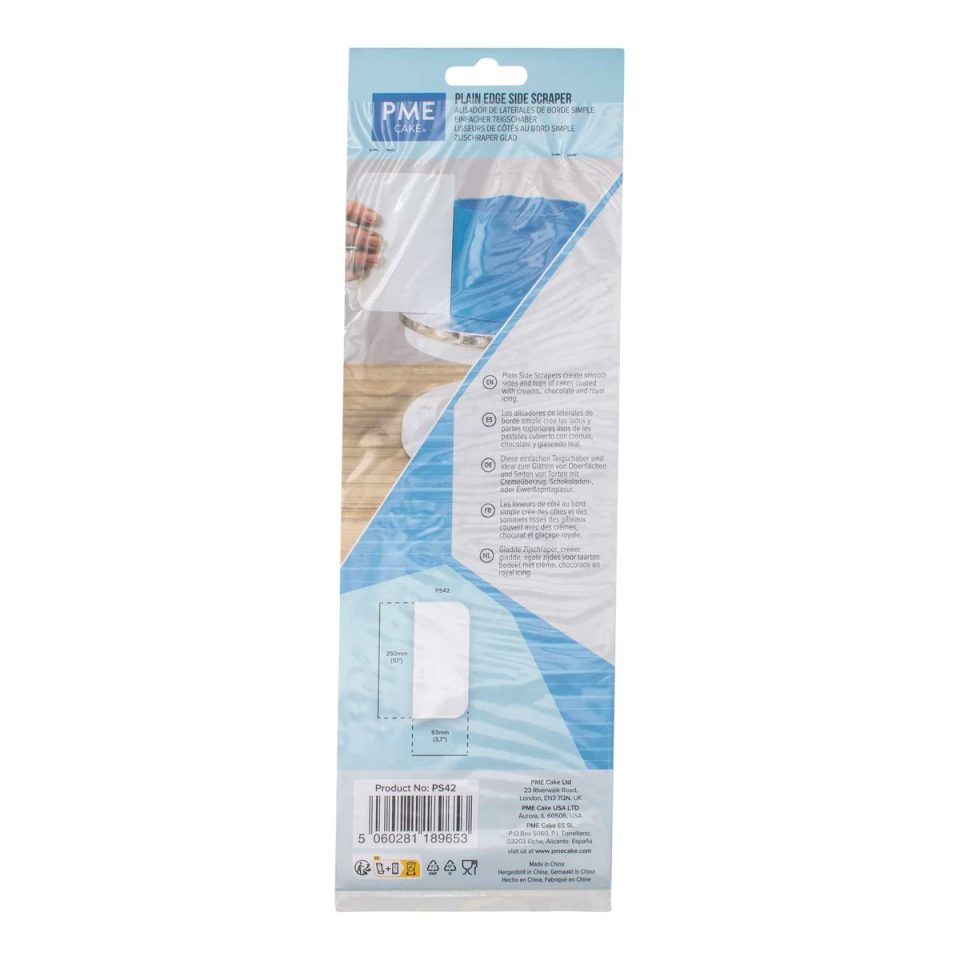 PME Plain Edge Extra Tall Side Scraper