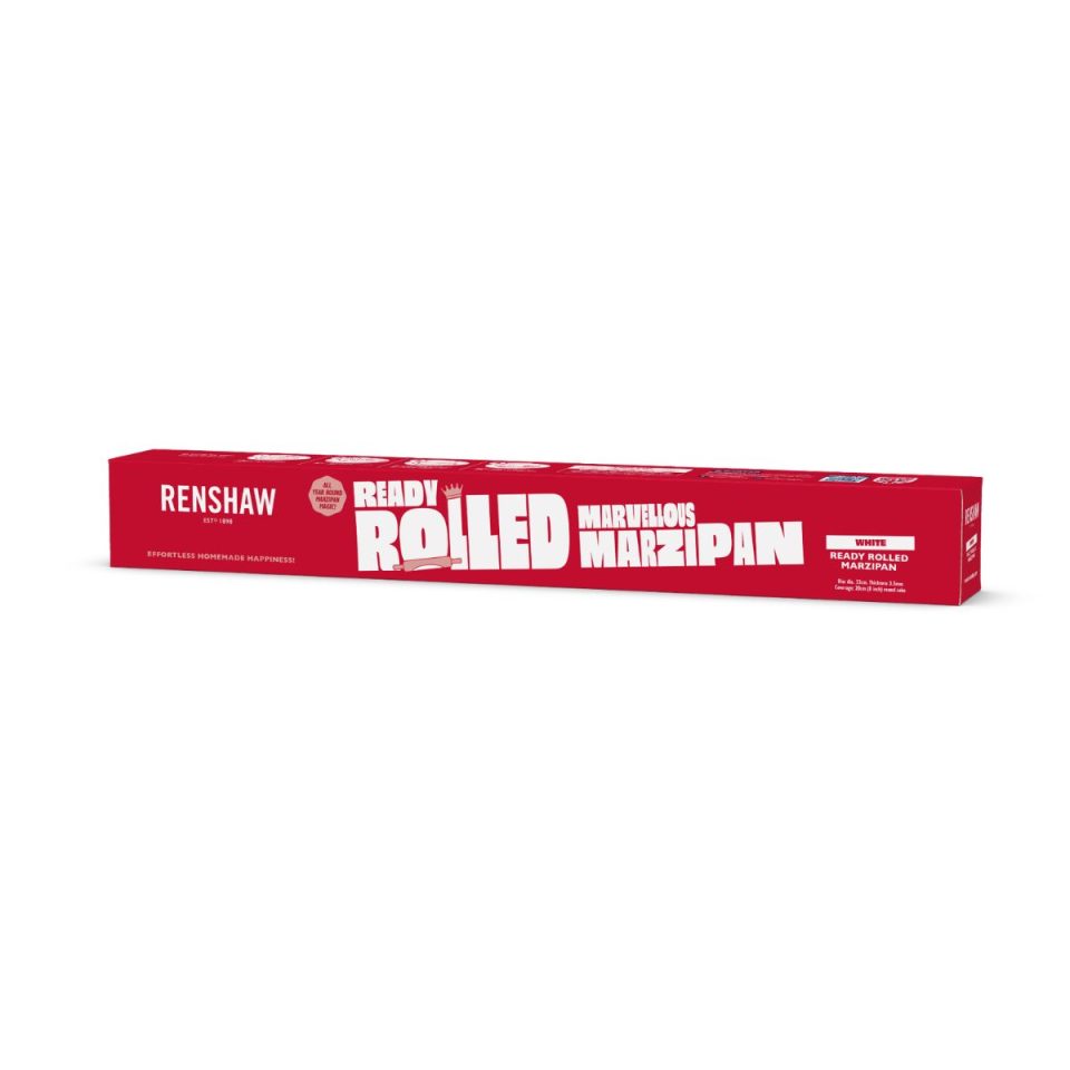 Renshaw Ready Rolled marsepein Disc Naturel 400 g