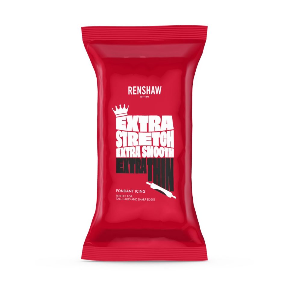 Renshaw Extra Fondant Black 1 kg
