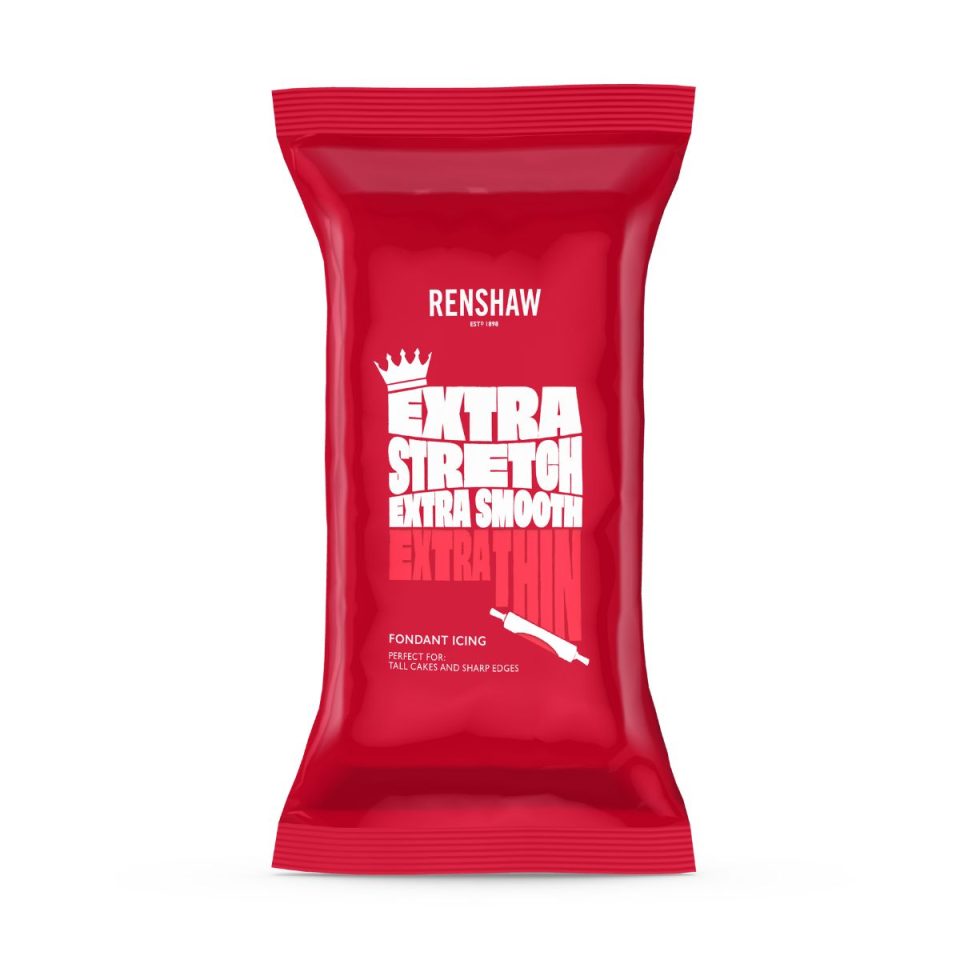 Renshaw Extra Fondant Red 1 kg