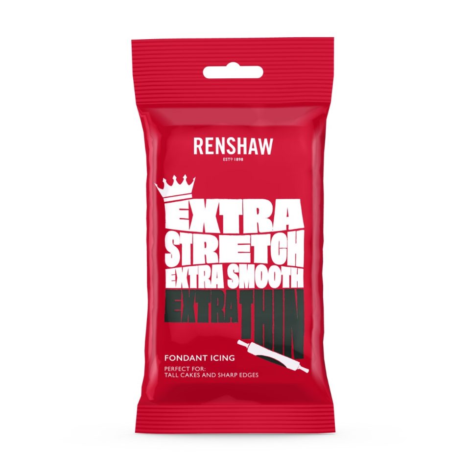 Renshaw Extra Fondant Black 250 g