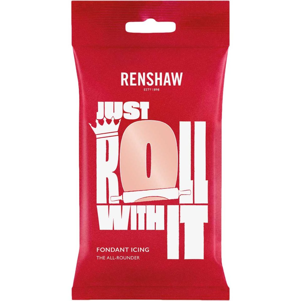 Renshaw Fondant Peach Blush 250 g
