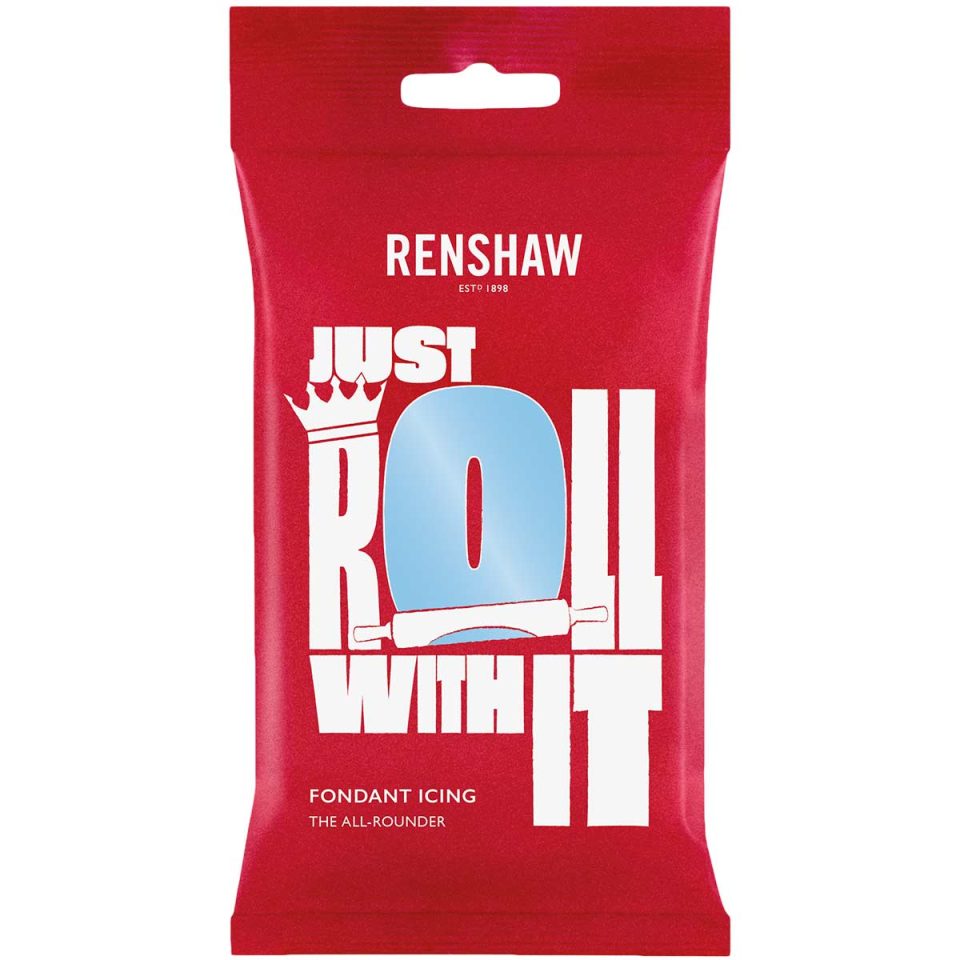 Renshaw Fondant Baby Blue 250 g